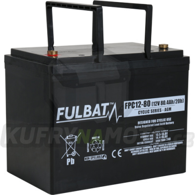 AGM battery FULBAT FPC12-80 (T6)