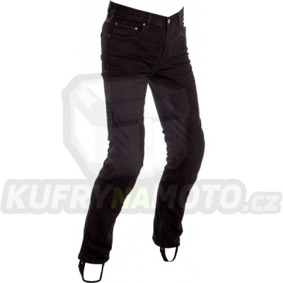 Moto kalhoty RICHA ORIGINAL JEANS černé zkrácené