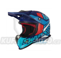 Přilba dětská SWAPS S885 Kid Cross Helmet - velikost L (barva modrá)