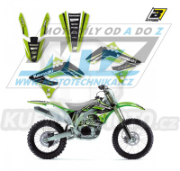 Polepy na motocykl (sada polepů Dream) Kawasaki KXF450 / 09-11 - typ polepů Dream4