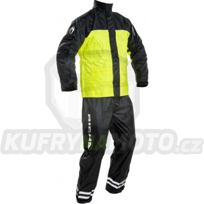 Moto pláštěnka RICHA FLUO RAINSUIT 2-dílná žlutá