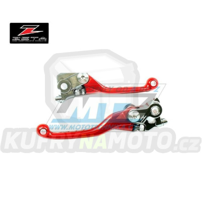 Sada výklopných páček ZETA PIVOT - ZETA ZE44-0113 - Honda CRF450R / 21-25 + CRF450RX - červené