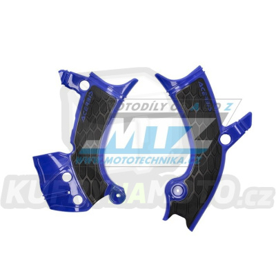 Kryty rámu Yamaha YZF450 / 23-24 + YZF450X / 24 + Fantic XXF450 / 24 - barva modro-černá