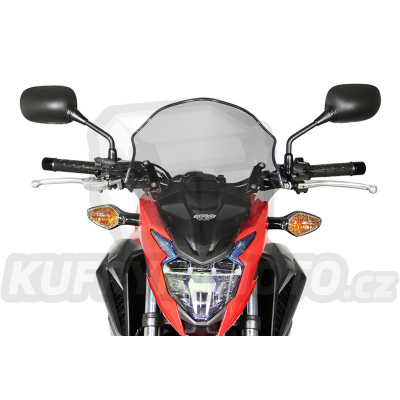 Plexi plexisklo MRA Honda CB 500 F 2016 - typ spoiler S černé