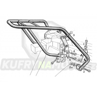 Nosič držák kufru Fehling Suzuki GSF 1200 Bandit (WVA9) 2001 – 2005 Fehling 6966 TT - FKM578- akce