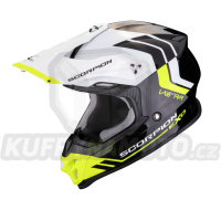 Moto přilba SCORPION VX-16 EVO AIR FUSION černo/fluo žlutá