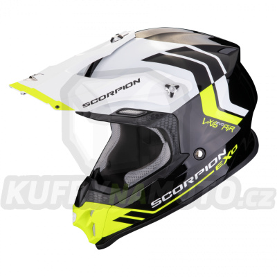 Moto přilba SCORPION VX-16 EVO AIR FUSION černo/fluo žlutá