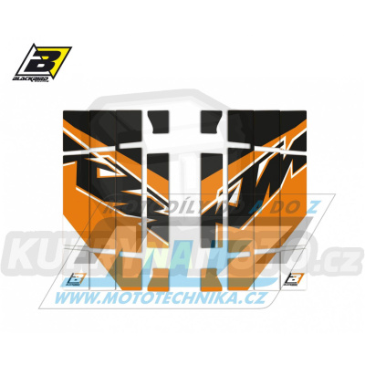 Polepy mřížek chladiče KTM EXC / 14-16 + SX+SXF / 13-15 - typ polepů Replica KTM Trophy