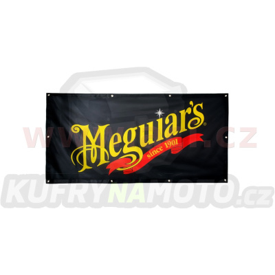 MEGUIARS textilní banner