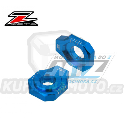 Dorazy osy zadního kola ZETA ZE93-5429 - KTM 85SX / 03-14 + SX+SXF / 03-12 + EXC+EXCF / 00-23 + Husaberg FE+FC+FS+TE / 04-13 + Husqvarna FE+FC+TE+TC - modré