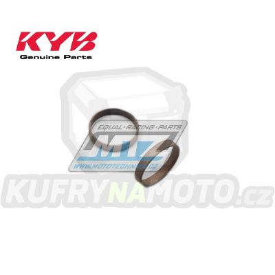 Kroužek pístku vnitřní pístní tyče KYB Rebound Piston Ring - teflon (rozměry: 26x28x5mm) - Yamaha YZ125+YZ250 / 97 + WRF250 / 06-14 + WRF450 / 06-11 + Kawasaki KX125 / 99-08 + KX250 / 99-04 + KXF250 / 04-05 + Honda CR125R / 00-07 + CR500R / 95-02