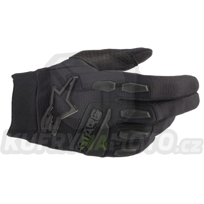 rukavice FULL BORE, ALPINESTARS (černá/černá) 2024