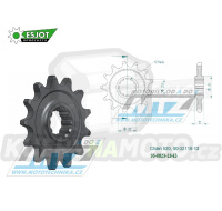 Kolečko řetězové (pastorek) 0823-13zubů ESJOT 50-32116-13 - Husaberg FE350+FE400+FE501+FE600 + FE450+FE550+FE650 + FC350+FC450+FC501+FC550+FC600 + MX350+MX499+MX501+FS450+FS550+FS650 + Husqvarna CR125+WR125 + WR240+WR250+WR350+WR400+WR430+WR500 + TC5