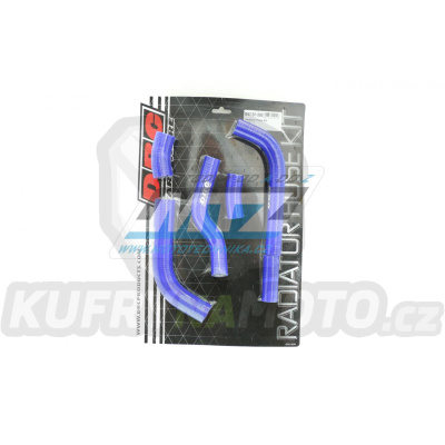 Hadice chladiče DRC RADIATOR HOSE KIT - DRC D47-01-292 - Kawasaki KXF450 / 16-18 - modré (sada 6ks)