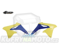 Spojlery Suzuki RMZ450 / 08-17 - barva žluto-modrá