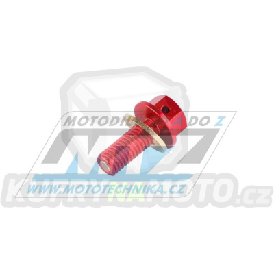 Magnetický výpustný šroub M8x20mm (závit 1,25) - Honda CRF450R / 09-12 + CRF250R / 10-12 + Suzuki RMZ450 / 08-22 + RMX450Z / 10-19