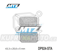 Destičky brzdové DP924-STA - směs Standard