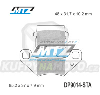 Destičky brzdové DP9014-STA - směs Standard