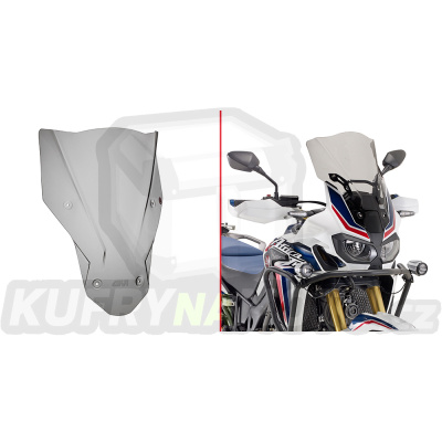 Plexisklo Givi Honda CRF 1000 L Africa Twin 2016 – 2017 G2492- D 1144 S