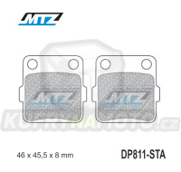 Destičky brzdové DP811-STA - směs Standard