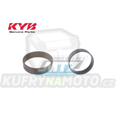 Kroužek pístku zadního tlumiče KYB Piston Ring (průměr 46mm / výška 12mm) - teflonový