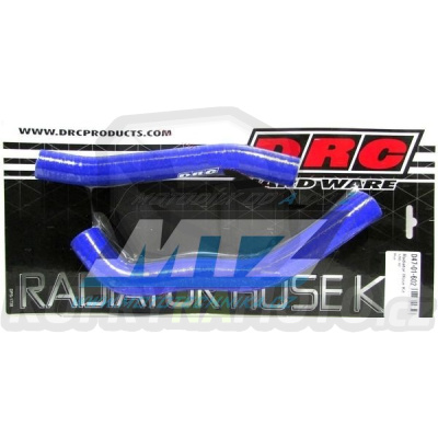 Hadice chladiče DRC RADIATOR HOSE KIT - DRC D47-01-602 - Yamaha YZ80+YZ85 / 96-18 - modré (sada 2ks)