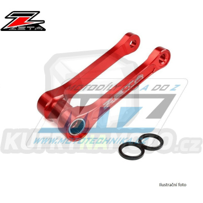 Kost přepákování ZETA RSL-LOW Lowering Link Kit - ZETA ZE56-05042 - Honda CRF250R / 18-21 + CRF450R / 17-20 + CRF250RX / 19-21 + CRF450RX / 17-20 + CRF450L / 19-21 + CRF450RL / 21-22 + CRF450X / 19-22 - červená