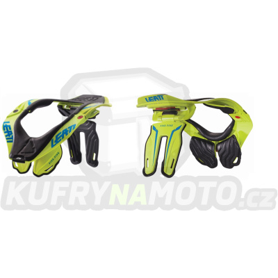 LEATT chránič šíje / krku MODEL GPX 5.5 krční LIME barva  žlutá FLUO velikost L/XL