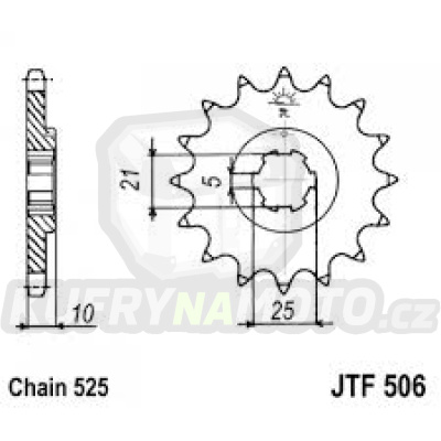 Kolečko JT 506-15-F506-15- výprodej