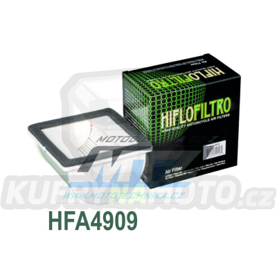 Filtr vzduchový HFA4909 (HifloFiltro) - Yamaha GTS1000A + XP500 T-MAX