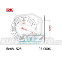 Rozeta ocelová (převodník) 0006-47zubů RK - BMW F650 GS / 08-12 + F800 GS / 08-18 + F800R / 09-18