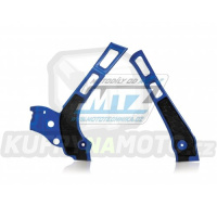 Kryty rámu Yamaha YZ125+YZ250 / 06-22 + Fantic XX125+XX250 - barva modro-černá