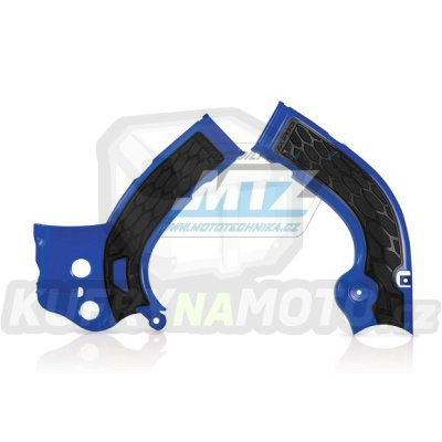 Kryty rámu Yamaha YZF250 / 14-16 + YZF450 / 14-15 + WRF250 / 15-16 - barva modro-černá