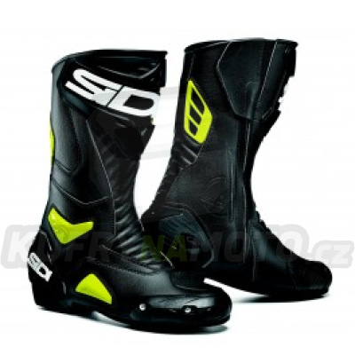 Boty Sidi PERFORMER black/yellow fluo