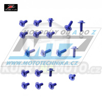 Sada šroubů na plasty - ZETA ZE88-5256 - Kawasaki KXF450 / 16-23 - modré