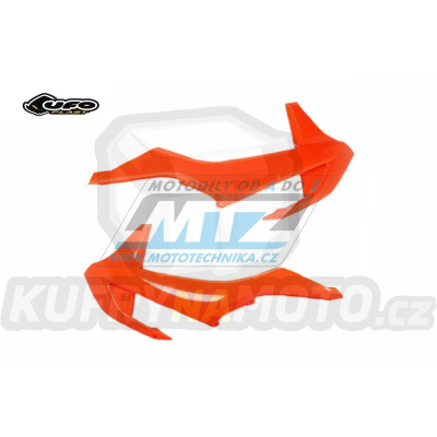 Spojlery KTM 125SX+150SX / 16-18 + 250SX / 17-18 + 250SXF+350SXF+450SXF / 16-18 + 125EXC+200EXC+250EXC+300EXC / 17-19 + 250EXCF+350EXCF+450EXC+500EXC / 17-19 - barva FLUO oranžová (neon oranžová)