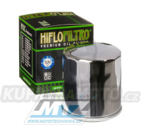 Filtr olejový HF303C (HifloFiltro) chromový - Access 450 + Bimota 1000 + Honda 40hp + CB400+CBR1000+VT1100 + Kawasaki KVF400 Prairie+ Jet Ski STX+KLF400 + ZX600 + Z1000 + Polaris 400 Ranger+500 Sportsman + Yamaha YFM660 Grizzly+FX Cruiser+YZF-R1