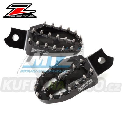 Stupačky ZETA Racing Alu - ZETA ZE93-1420 - Suzuki RMZ250 / 10-24 + RMZ450 / 08-24 + RMZ450X / 10-19 - černé