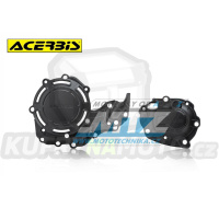 Kryty spojkového víka a víka zapalování Acerbis - Fantic XEF450 / 21-23 + Yamaha YZF450 / 18-22 + YZF450X / 21-22 - barva černá