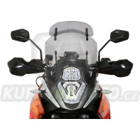 Moto plexi MRA KTM Adventure 1190 všechny r.v. typ varioturistické VT kouřové