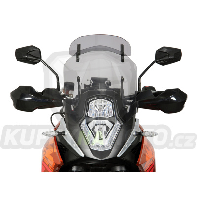 Moto plexi MRA KTM Adventure 1190 všechny r.v. typ varioturistické VT kouřové