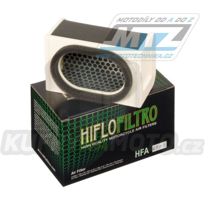 Filtr vzduchový HFA2703 (HifloFiltro) - Kawasaki ZR400 Zephyr + ZX400 D + Z550 + ZR550 Zephyr + ZX550 A4-A6 Unitrack + ZR750 + ZR750 Zephyr