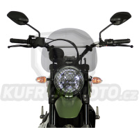 Plexi plexisklo MRA Ducati Scrambler 800 všechny r.v. typ turistické NT kouřové