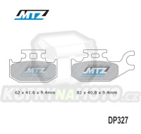 Destičky brzdové DP327-FM - MTZ směs Offroad Profi