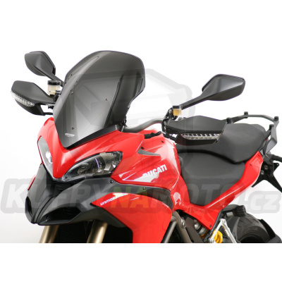 Moto plexi MRA Ducati Multistrada 1200 S 2009 - 2012 typ turistický T černé