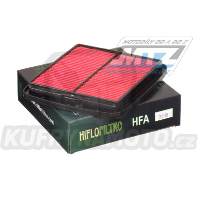 Filtr vzduchový HFA3605 (HifloFiltro) - Suzuki GSF600 S,T,V,W,X Bandit + GSX-R600 W + GSX-R750 W + GSX-R1100 W + GSF1200 T, S-T,V,W,X Bandit