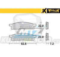 Destičky brzdové DP408 - PROX 37.104102