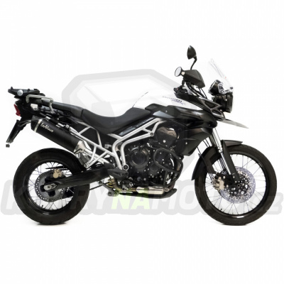 Výfuk Leo Vince Triumph TIGER 800 XC/XCA/XCX/XR/XRX 2011 - 2016 NERO LVKN911-14006