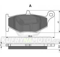 Brzdové destičky Goldfren 241 S3 - akce