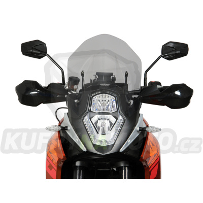 Moto plexi MRA KTM Adventure 1050 2015 - typ turistický T černé